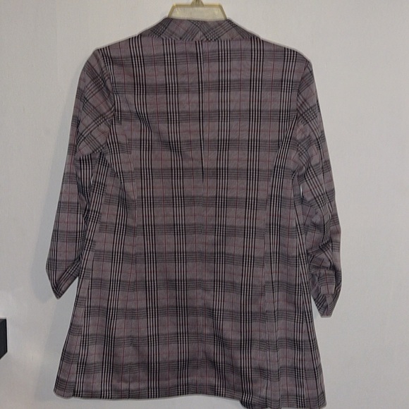 🌹NWT/CANDIE’S PLAID BLAZER - Picture 5 of 7
